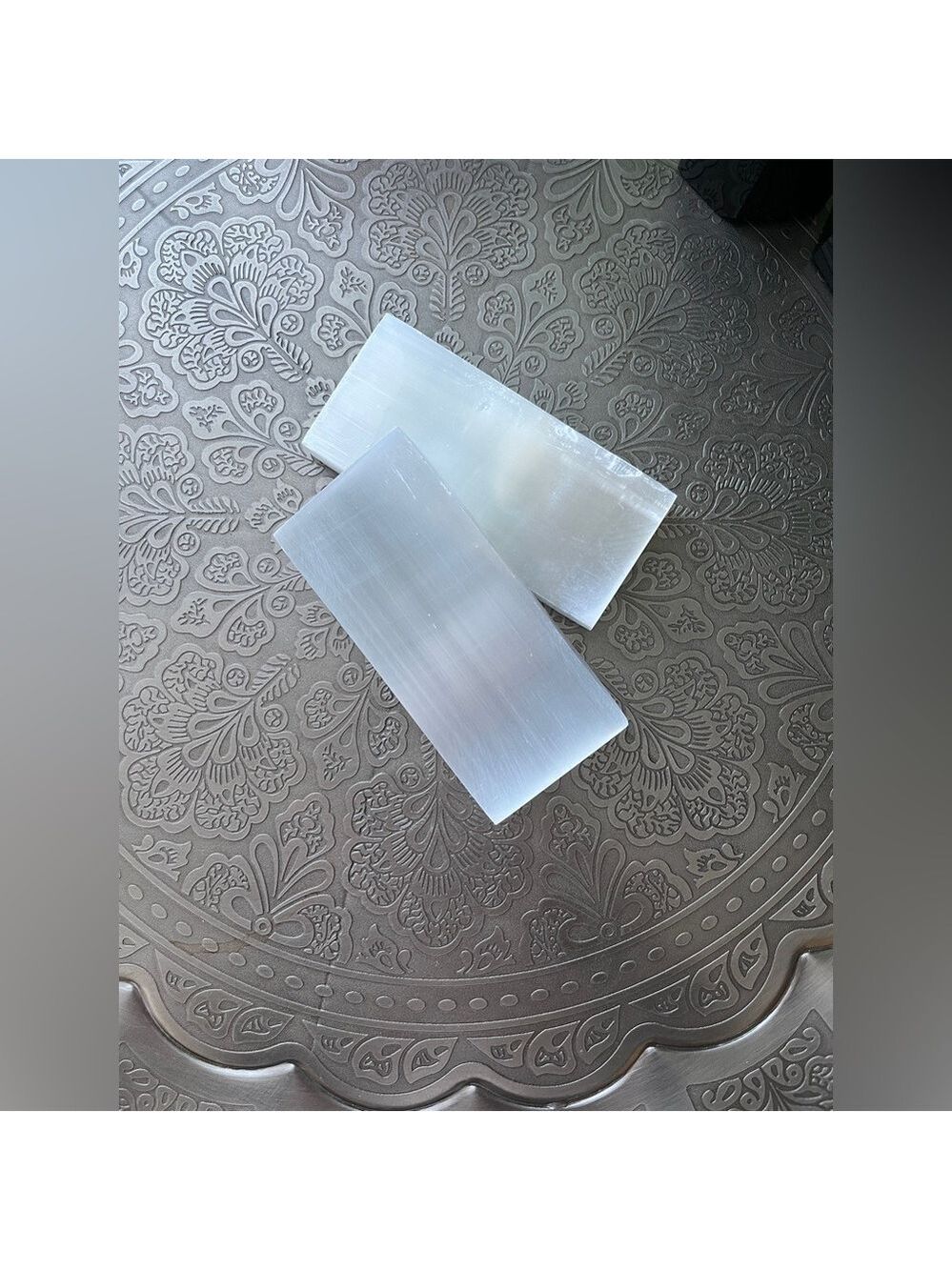Selenite rectangle small